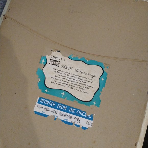 Vintage: Bundle: Two Unique 3D Art Framed - Picture 2 of 7